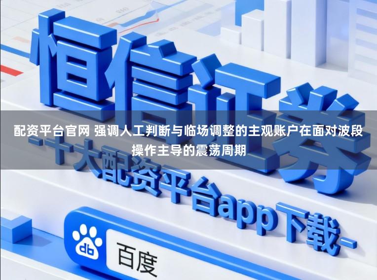 配资平台官网 强调人工判断与临场调整的主观账户在面对波段操作主导的震荡周期