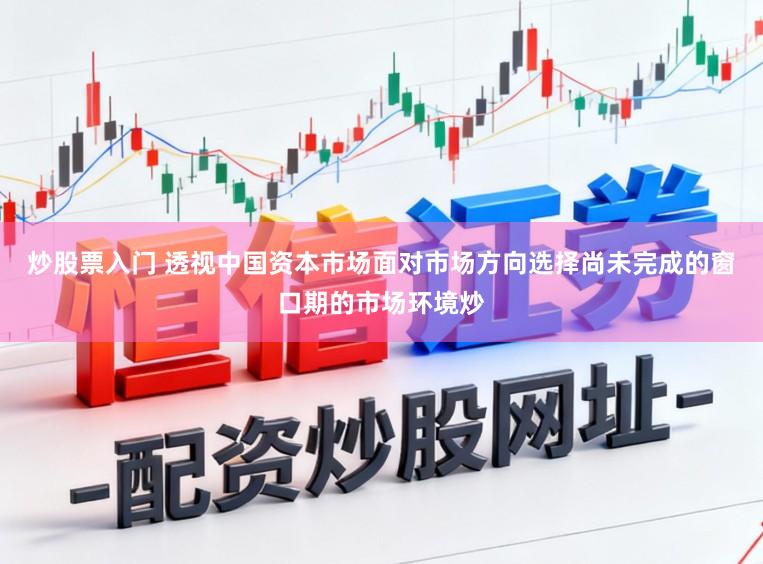 炒股票入门 透视中国资本市场面对市场方向选择尚未完成的窗口期的市场环境炒