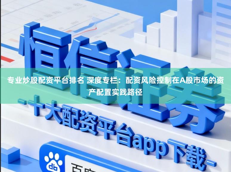 专业炒股配资平台排名 深度专栏：配资风险控制在A股市场的资产配置实践路径