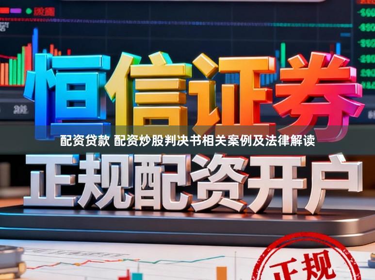 配资贷款 配资炒股判决书相关案例及法律解读
