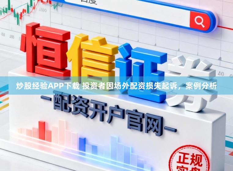 炒股经验APP下载 投资者因场外配资损失起诉，案例分析